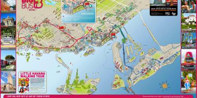 Atrakcje turystyczne w Miami na mapie
